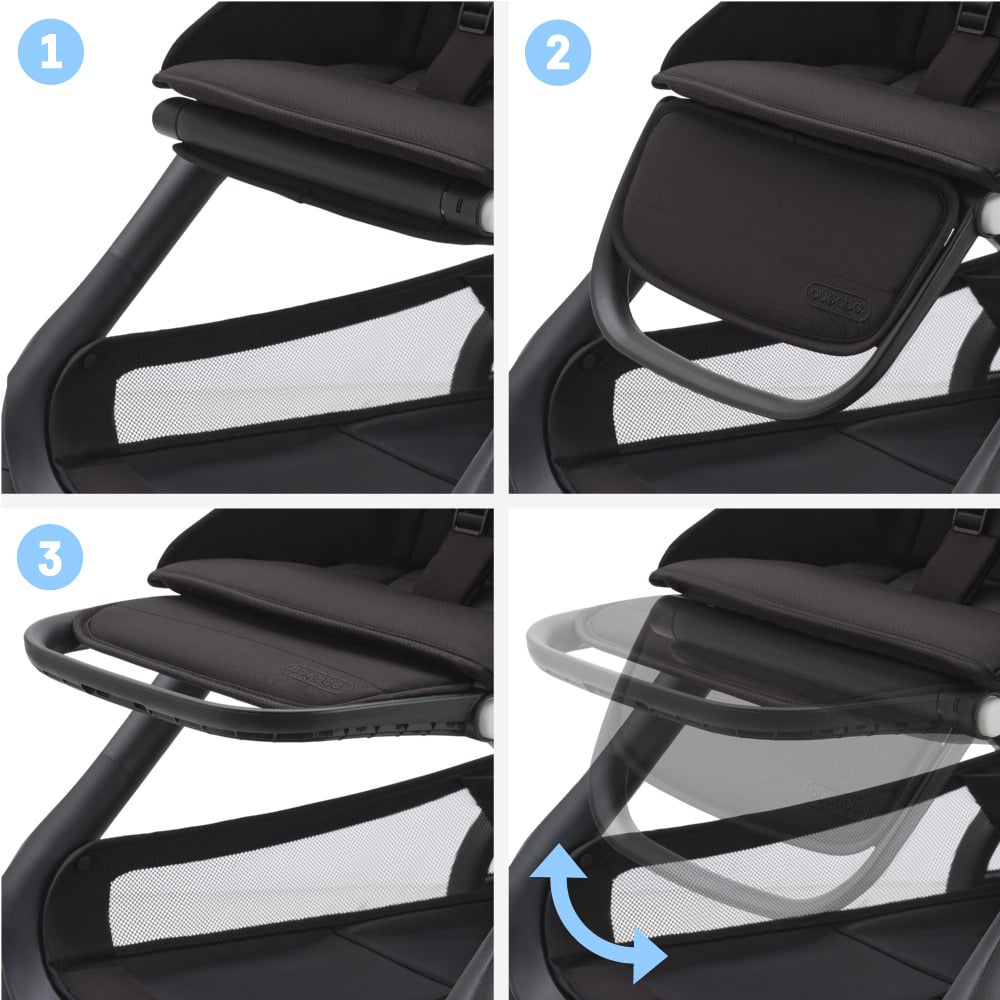 Carucior Bugaboo Dragonfly 2 in 1 Black/Desert Taupe [7]