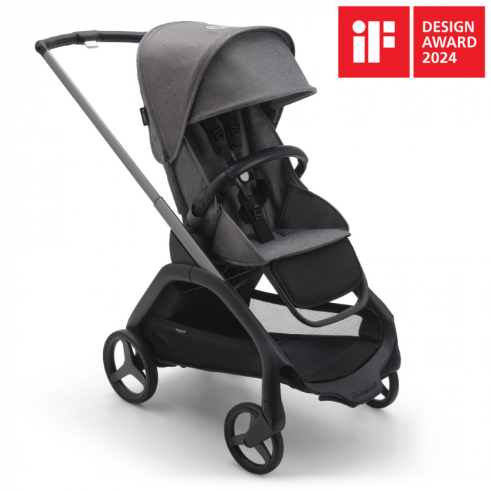 Carucior Bugaboo Dragonfly Graphite/Grey Melange-Resigilat [2]