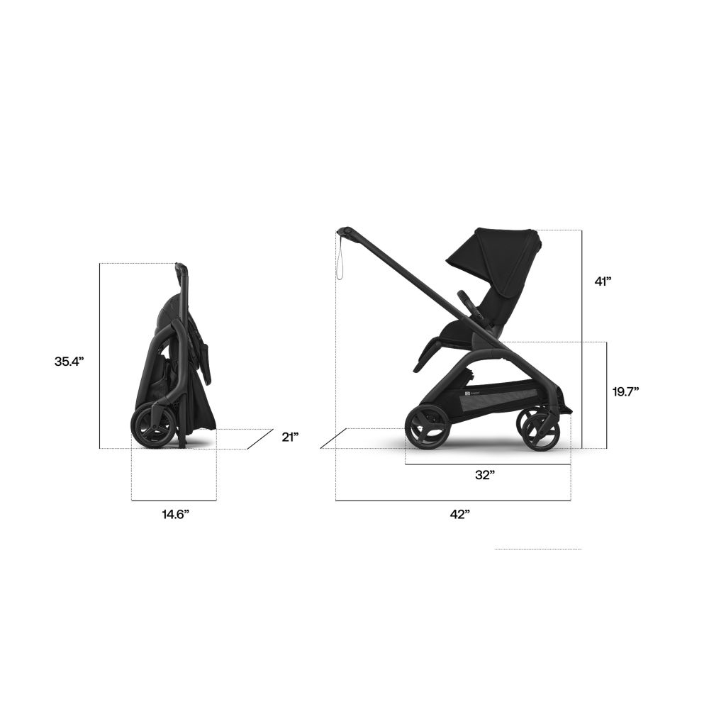Carucior Bugaboo Dragonfly Plus Heritage Black [9]
