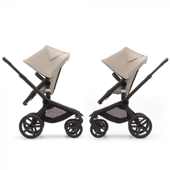 Carucior Bugaboo Fox 5 Black/Desert Taupe 2 in 1-Resigilat [8]