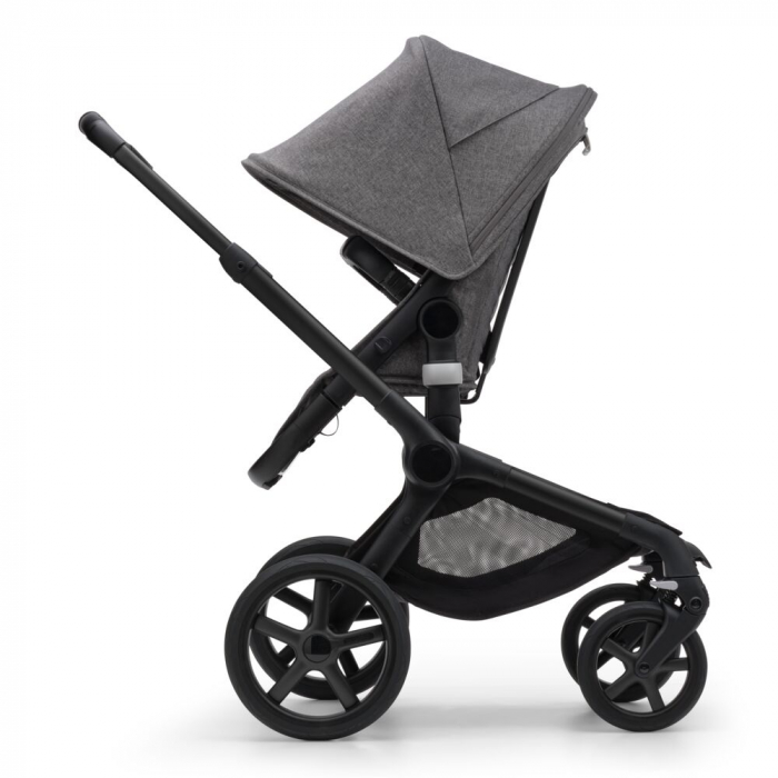 Carucior Bugaboo Fox 5 Black/Grey Melange 2 in 1 [5]