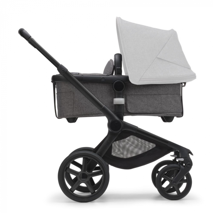Carucior Bugaboo personalizat Fox 5 Black/Grey Melange 2 in 1 [3]