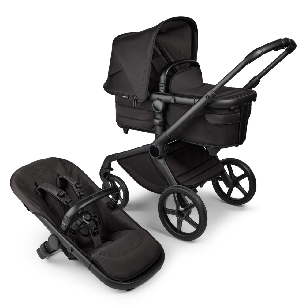 Carucior Bugaboo 3 in 1 Fox 5 Noir Limited Edition Black Moonlight [2]