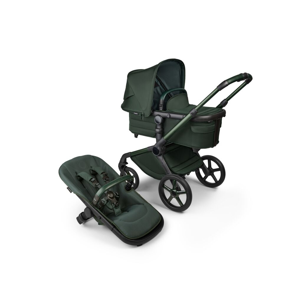 Carucior Bugaboo 3 in 1 Fox 5 Noir Limited Edition Midnight Green [3]