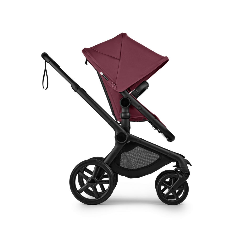 Carucior Bugaboo Fox 5 Renew Black/Dark Cherry 2 in 1-Resigilat [5]