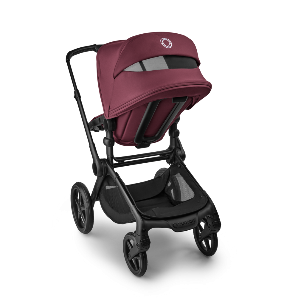 Carucior Bugaboo Fox 5 Renew Black/Dark Cherry 2 in 1-Resigilat [7]