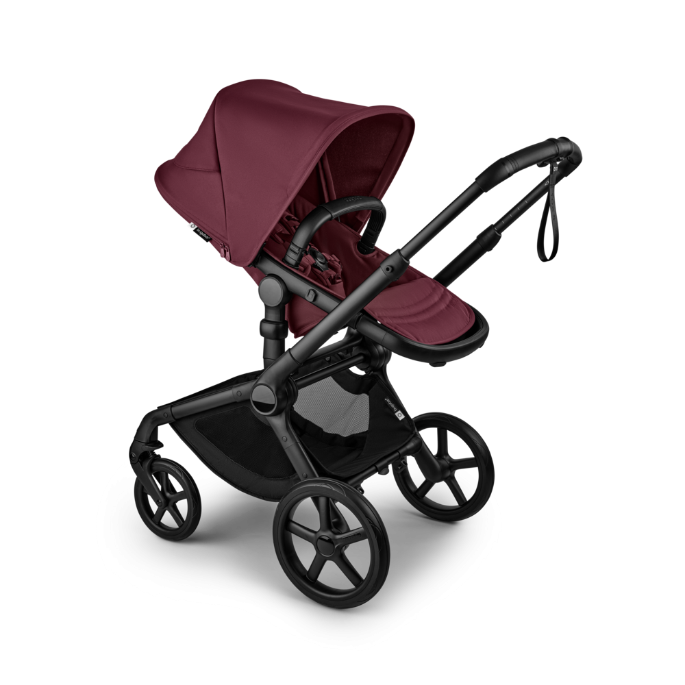 Carucior Bugaboo Fox 5 Renew Black/Dark Cherry 2 in 1-Resigilat [9]