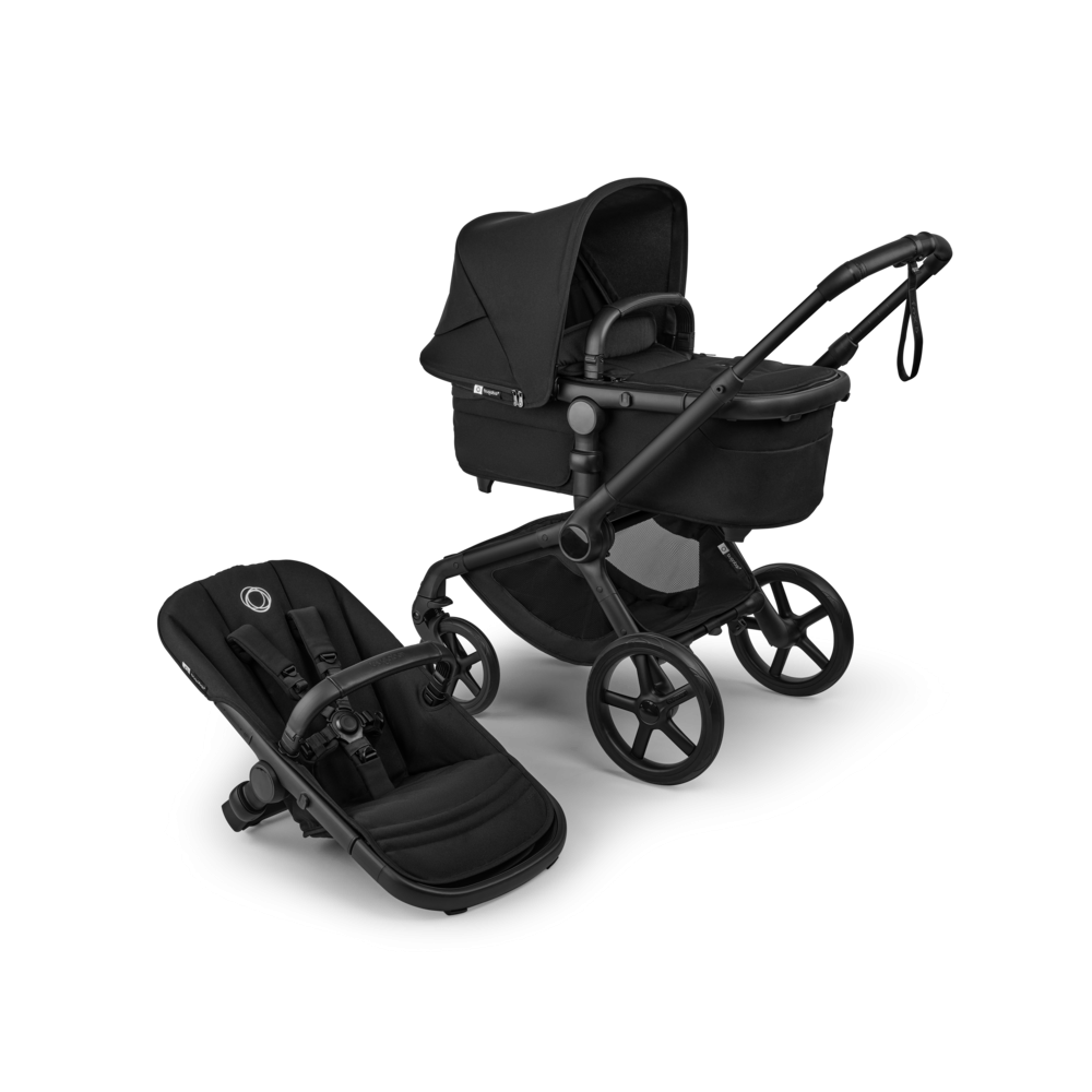 Carucior Bugaboo Fox 5  Renew Black Heritage Black 2 in 1