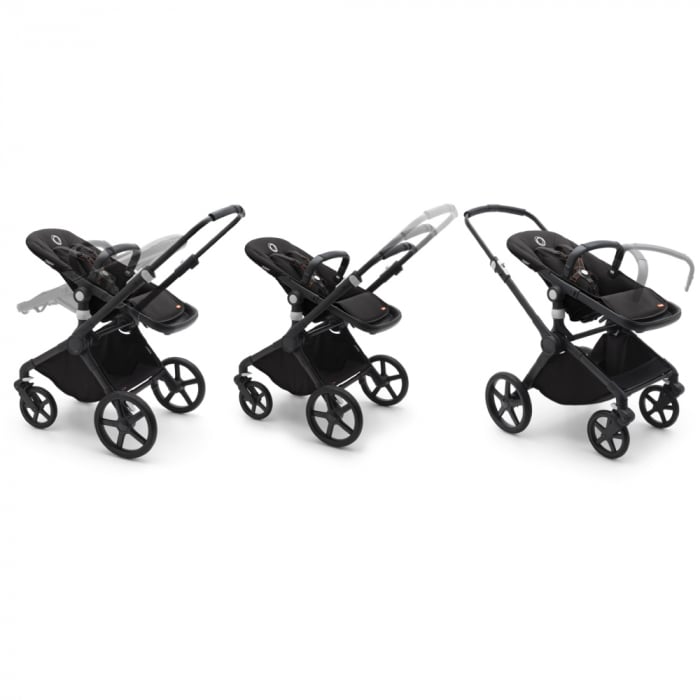 Carucior Bugaboo Fox Cub Black/Desert Beige 2 in 1 [8]