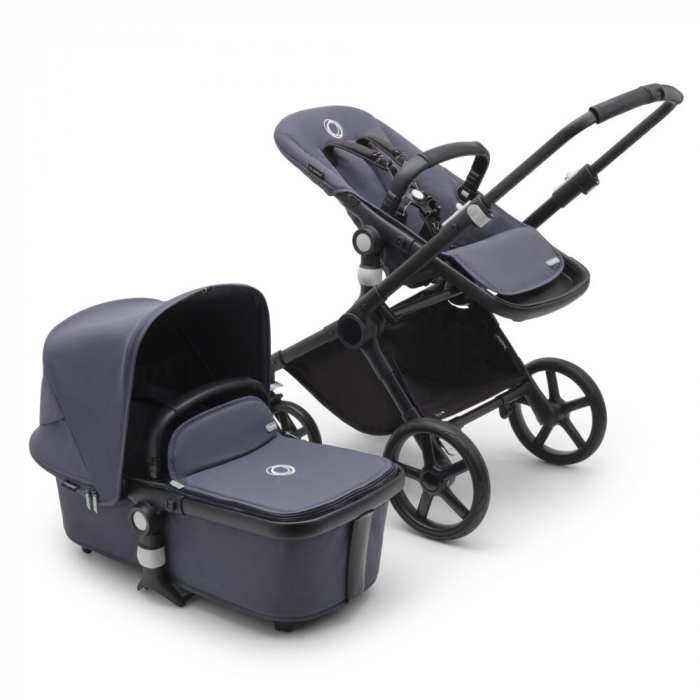 Carucior Bugaboo Fox Cub Black/Stormy Blue 2 in 1 [2]