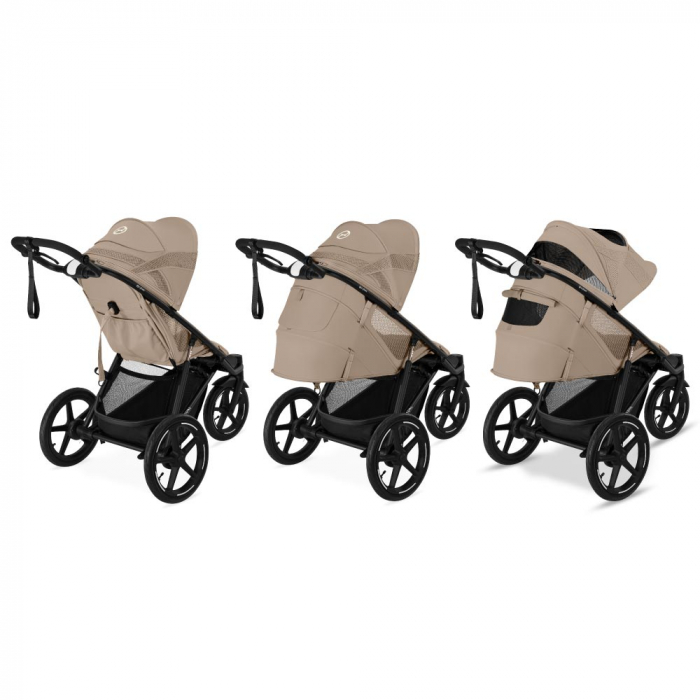 Carucior Cybex Avi Spin Black/Almond Beige [6]