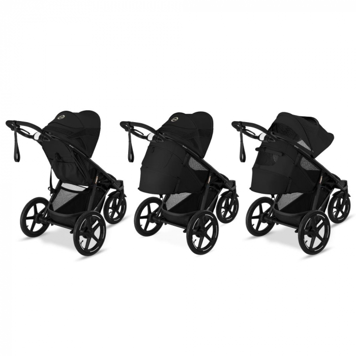 Carucior Cybex Avi Spin Black/Moon Black [6]