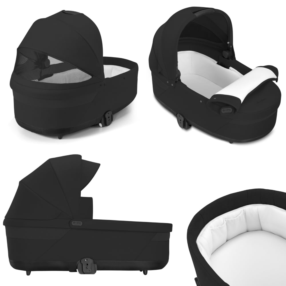 Carucior Cybex Balios S Lux 2 in 1 Black/Moon Black [8]