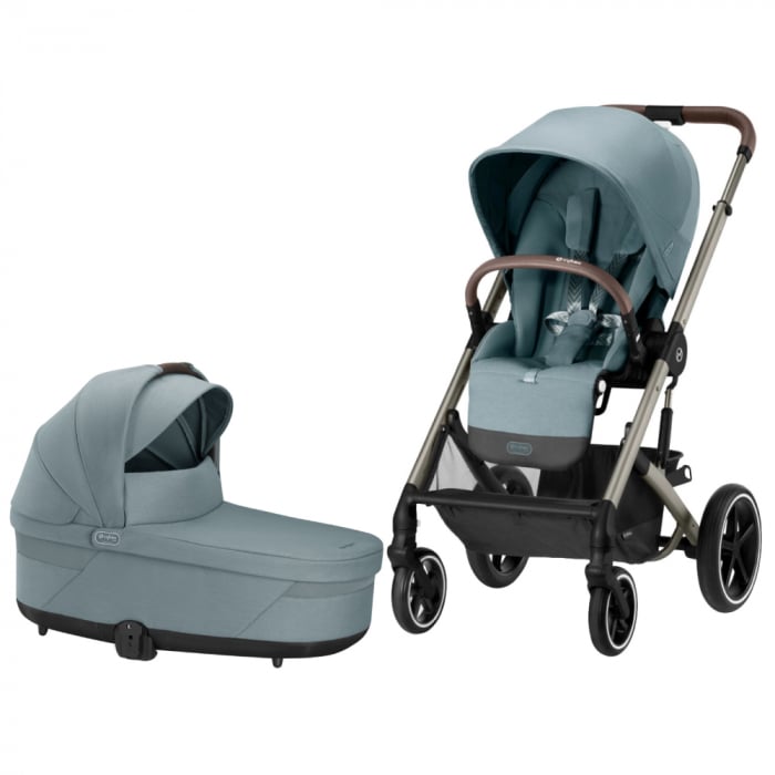 cybex balios s 2 in 1 Carucior Cybex Balios S Lux 2 in 1 Taupe Sky Blue
