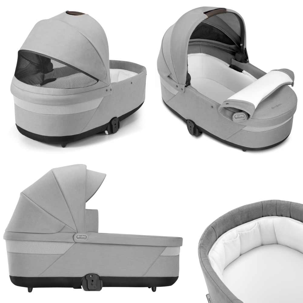 Carucior Cybex Balios S Lux 2 in 1 Silver/Stone Grey [8]