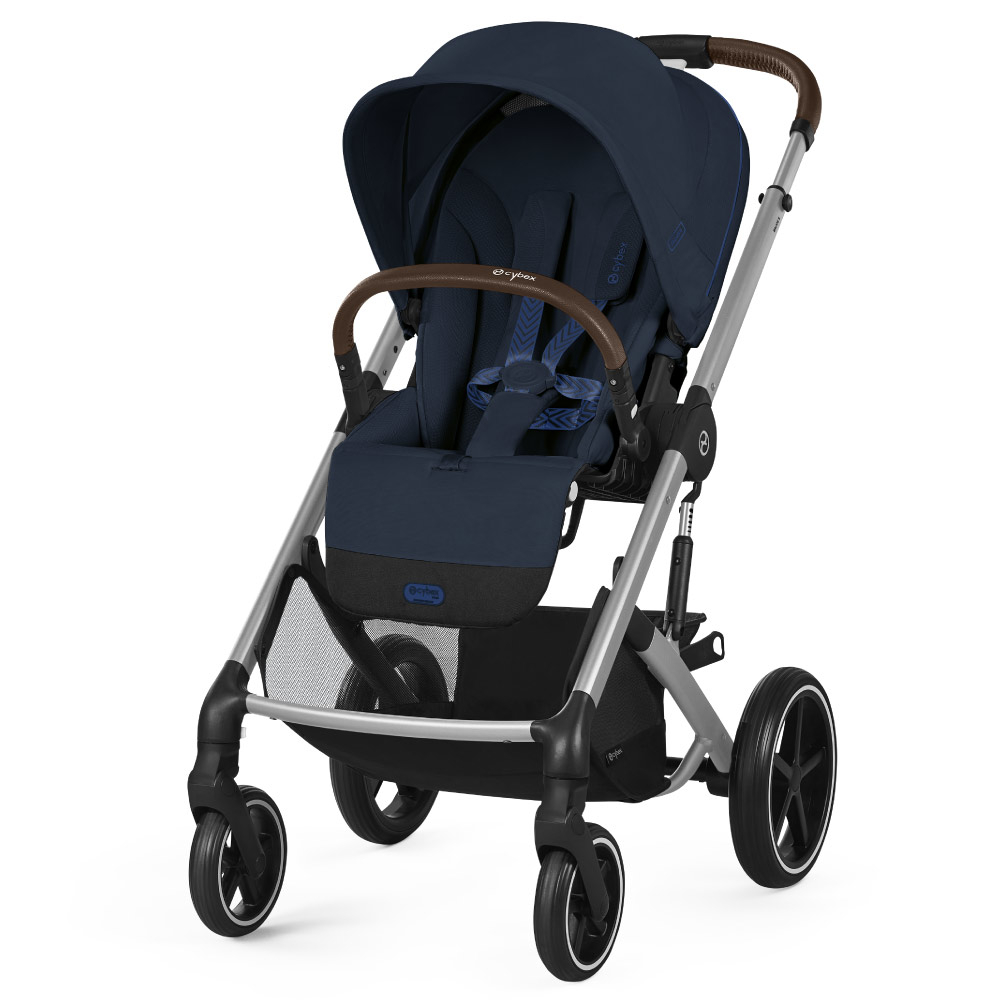 Carucior Cybex Balios S Lux 2 in 1 Silver/Ocean Blue [2]