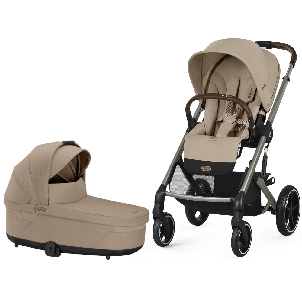 Carucior Cybex Balios S Lux 2 in 1 Taupe Almond Beige