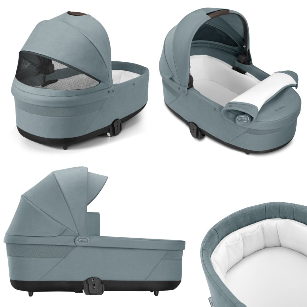 Carucior Cybex Balios S Lux 2 in 1 Taupe/Stormy Blue [8]