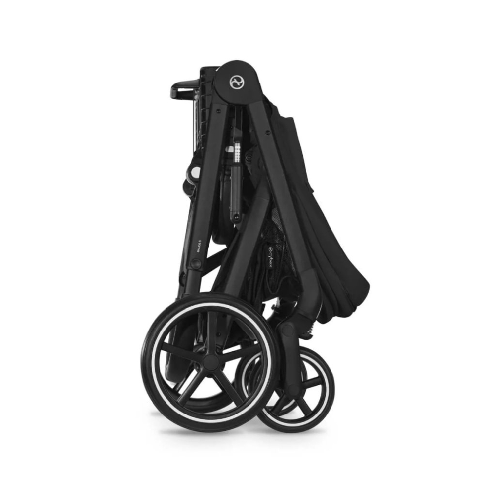 Carucior Cybex Balios S Lux 3 in 1 Black/Moon Black cu Scoica Auto Cloud G3 [8]