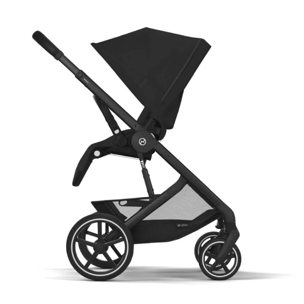 Carucior Cybex Balios S Lux 3 in 1 Black/Moon Black cu Scoica Auto Cloud G3 [7]