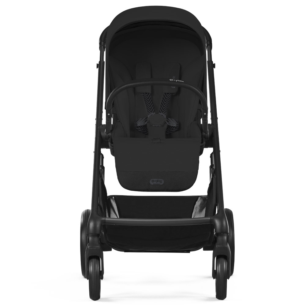 Carucior Cybex Balios S Lux 3 in 1 Black/Moon Black cu Scoica Auto Cloud G i-Size Plus reclinabila [2]