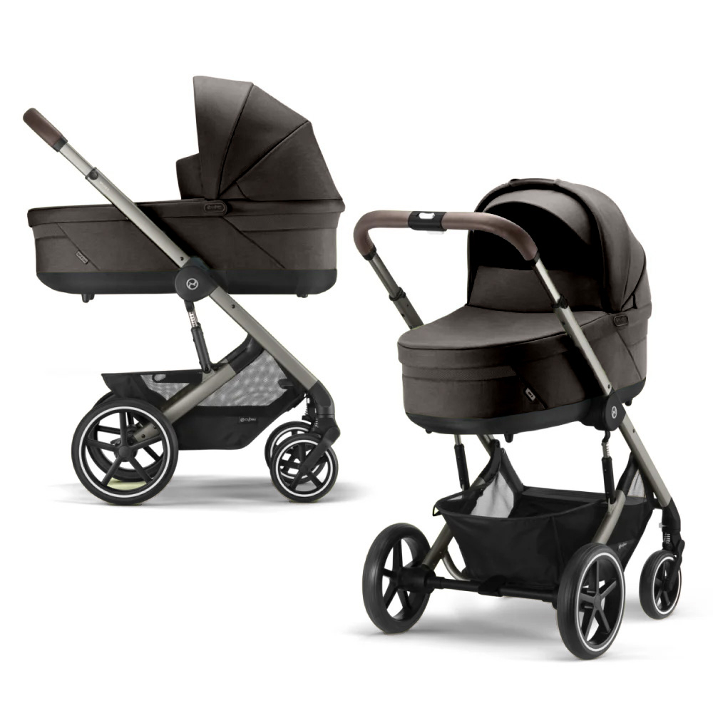 Pachet Black Friday Carucior Cybex Balios S Lux 4 in 1 Taupe/Chocolate [10]