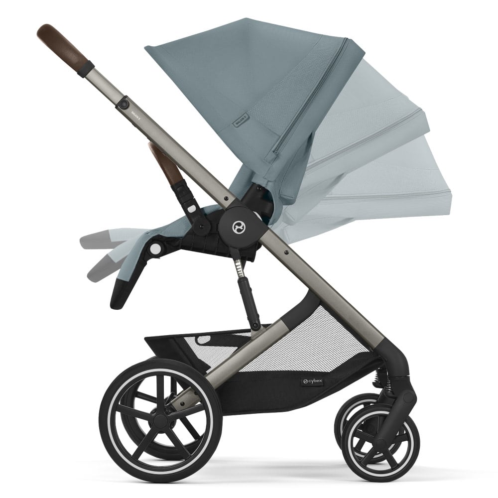 Pachet Black Friday Carucior Cybex Balios S Lux 4 in 1 Taupe/Stormy Blue cu Scoica Auto Cloud G i-Size Plus reclinabila [4]