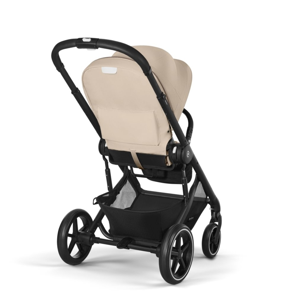 Carucior Cybex Balios S Lux 3 in 1 Black/Almond Beige cu Scoica Auto Cloud G3 [6]