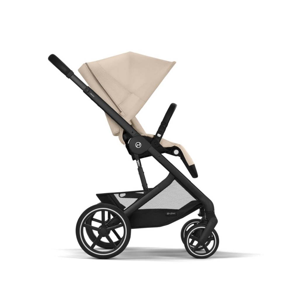 Carucior Cybex Balios S Lux 3 in 1 Black/Almond Beige cu Scoica Auto Cloud G3 [7]