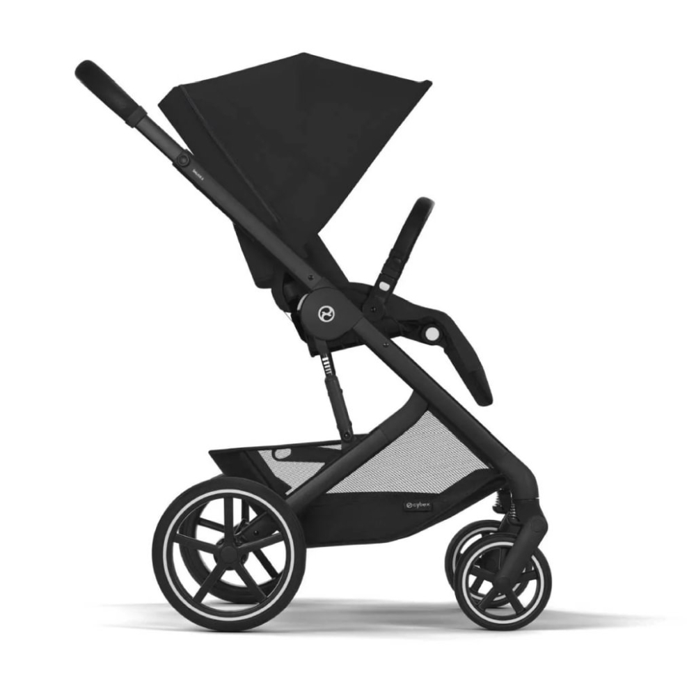 Carucior Cybex Balios S Lux 4 in 1 Black/Moon Black cu Scoica Auto Cloud G3 si Baza G3 [6]