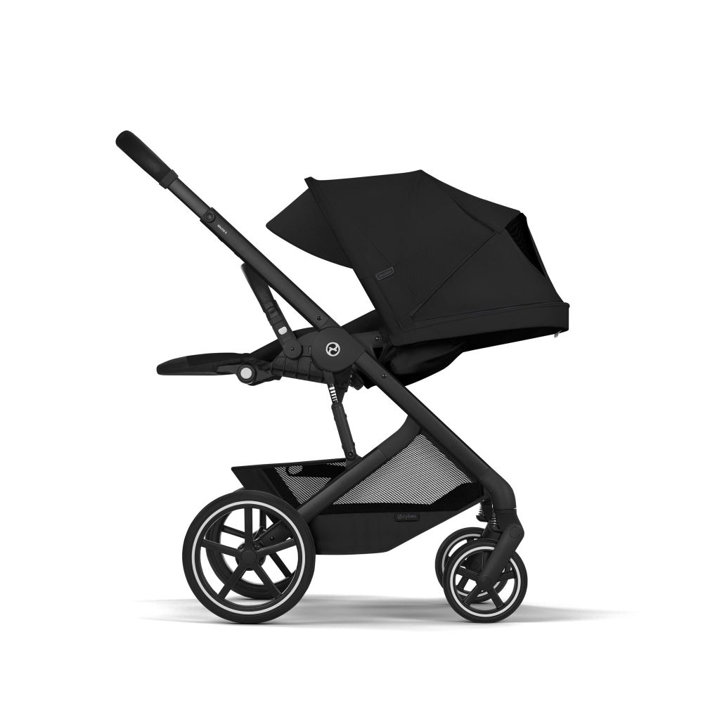 Carucior Cybex Balios S Lux cu landou pliabil Balios Black/Moon Black 2026 [8]
