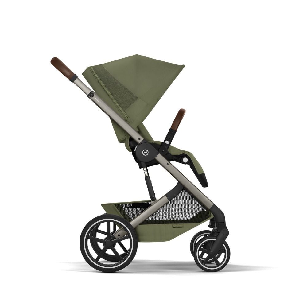 Carucior Cybex Balios S Lux cu landou pliabil Balios Taupe/Moss Green 2026 [6]