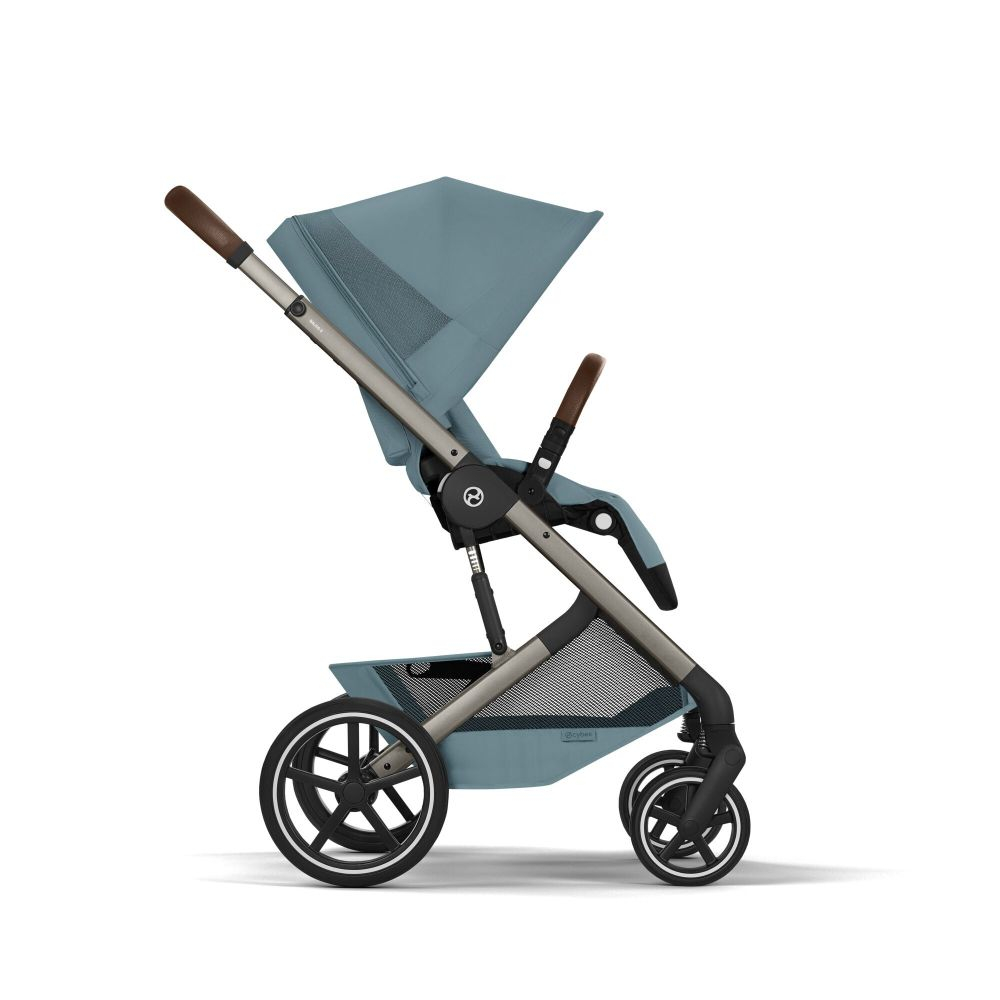 Carucior Cybex Balios S Lux cu landou pliabil Balios Taupe/Stormy Blue 2026 [6]