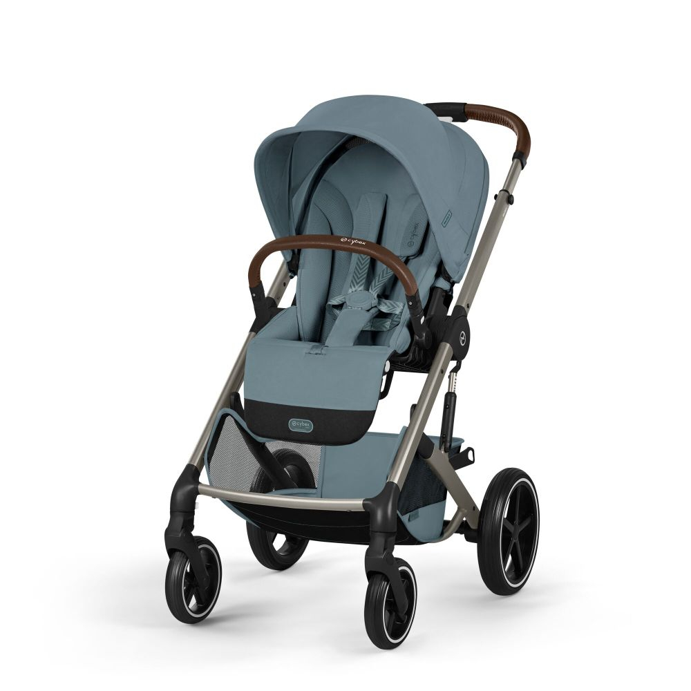 Carucior Cybex Balios S Lux 3 in 1 cu landou pliabil si Scoica Auto Cloud G3 Plus Taupe/Stormy Blue 2026 [6]