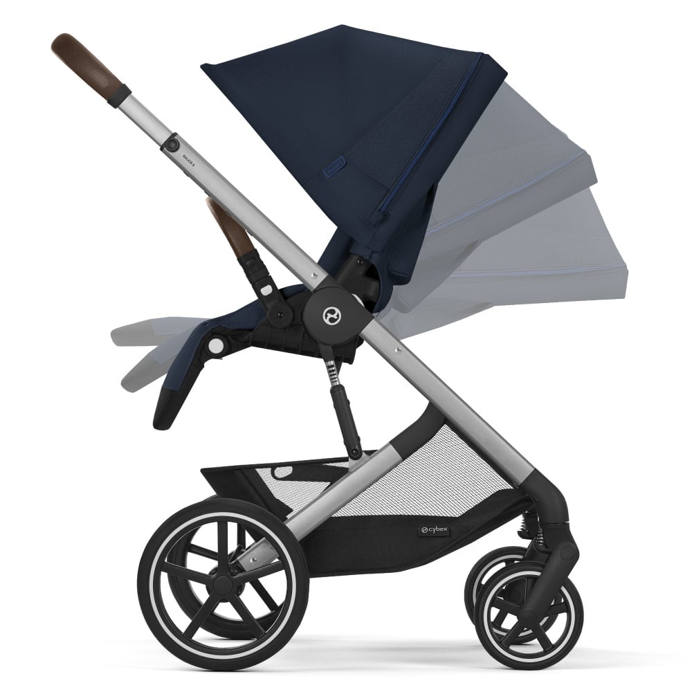 Carucior Cybex Balios S Lux Silver/Ocean Blue [4]