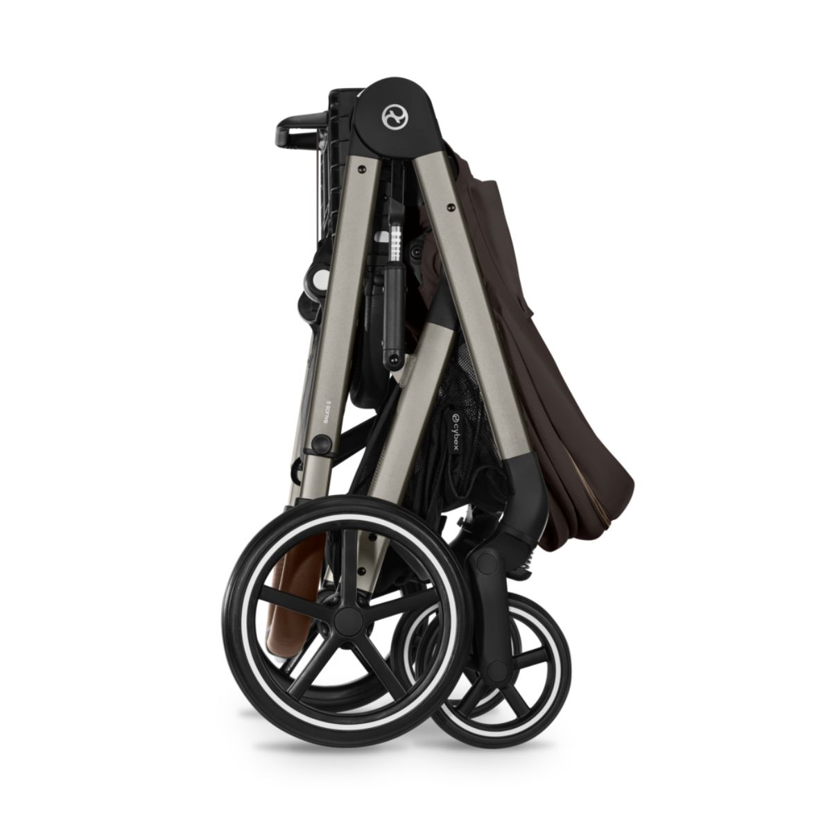 Carucior Cybex Balios S Lux Taupe/Chocolate Brown-Resigilat [3]