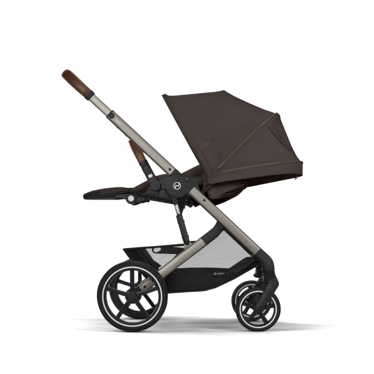 Carucior Cybex Balios S Lux Taupe/Chocolate Brown-Resigilat [7]