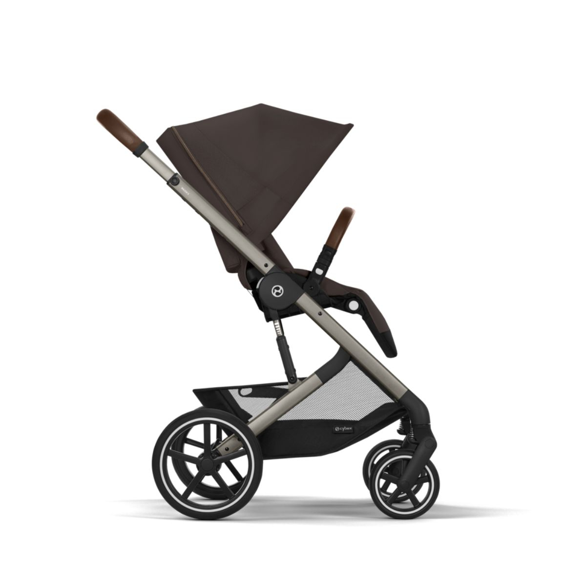 Carucior Cybex Balios S Lux Taupe/Chocolate Brown-Resigilat [2]