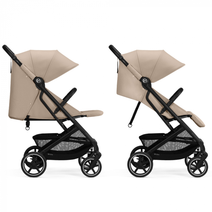 Carucior Cybex Beezy B Black/Almond Beige-Resigilat [3]