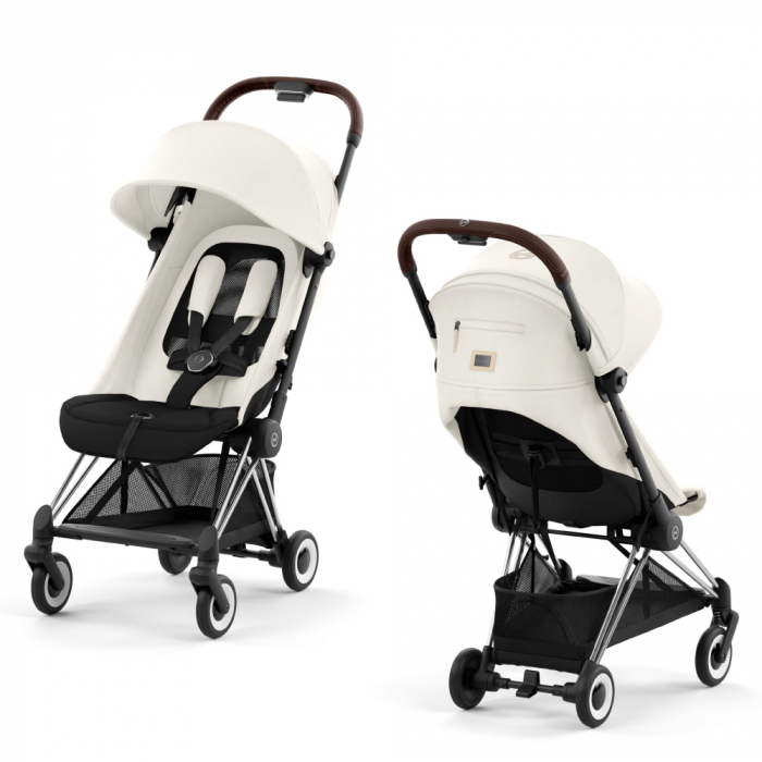 Carucior Cybex Coya Chrome Dark Brown/Off White [3]