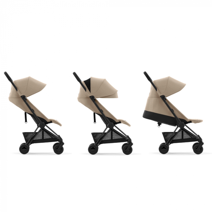 Carucior Cybex Coya Matt Black/Cozy Beige [4]