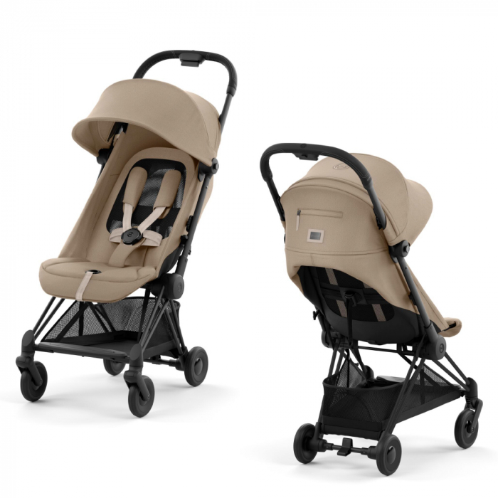 Carucior Cybex Coya Matt Black/Cozy Beige [3]