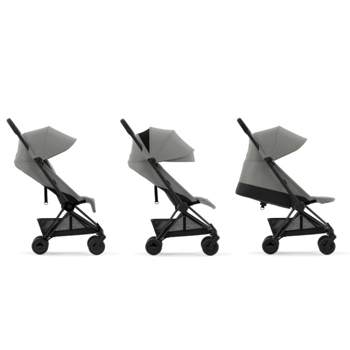 Carucior Cybex Coya Matt Black/Mirage Grey [4]