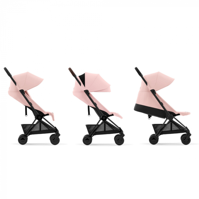 Carucior Cybex Coya Matt Black/Peach Pink [4]