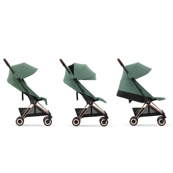 Carucior Cybex Coya Rosegold/Leaf Green [4]