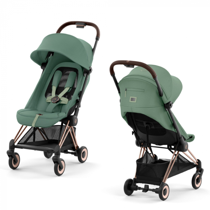 Carucior Cybex Coya Rosegold/Leaf Green [3]
