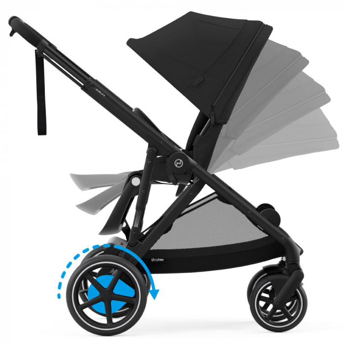 Carucior Cybex e-Gazelle S Moon Black [4]