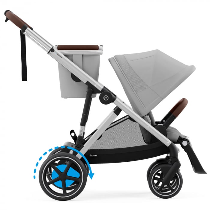 Carucior Cybex e-Gazelle S Stone Grey