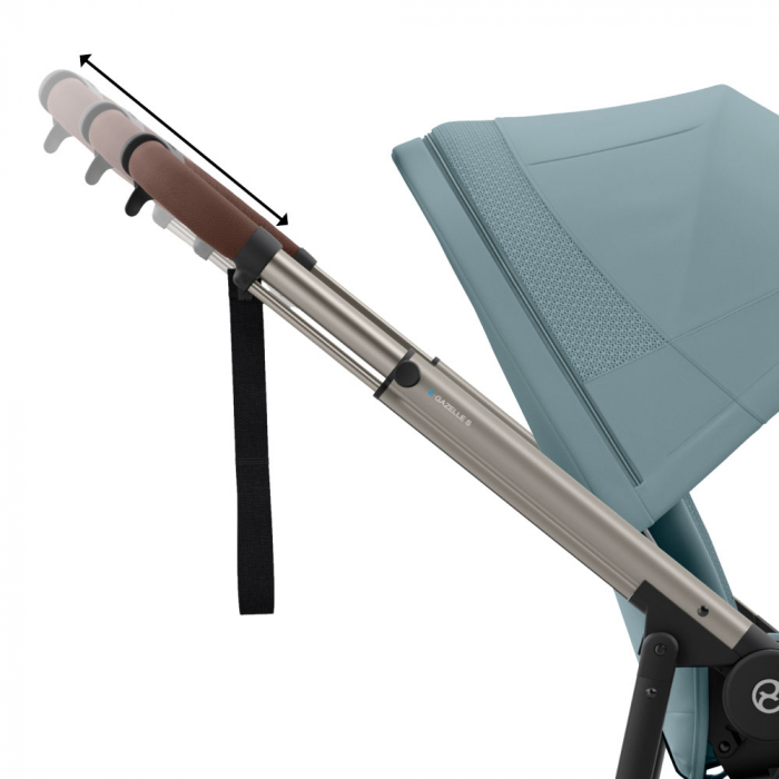 Carucior Cybex e-Gazelle S Stormy Blue [7]