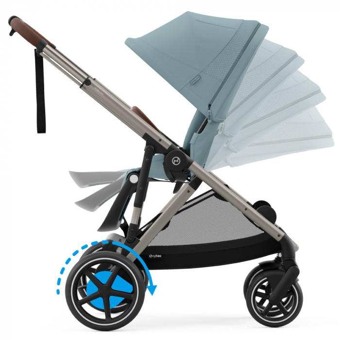 Carucior Cybex e-Gazelle S Stormy Blue [4]